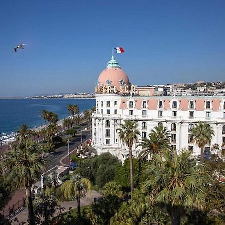 Extraordinaire Grand Studio Au Centre 6 Minutes A Pied De La Plage Et L'Hotel Negresco Nice Bagian luar foto