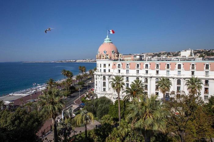 Extraordinaire Grand Studio Au Centre 6 Minutes A Pied De La Plage Et L'Hotel Negresco Nice Bagian luar foto